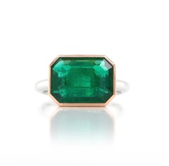 BENJAMIN FINE JEWELRY 3,67 Karat Smaragd 18K Ring