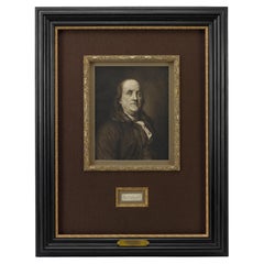 Benjamin Franklin Signatur-Collage