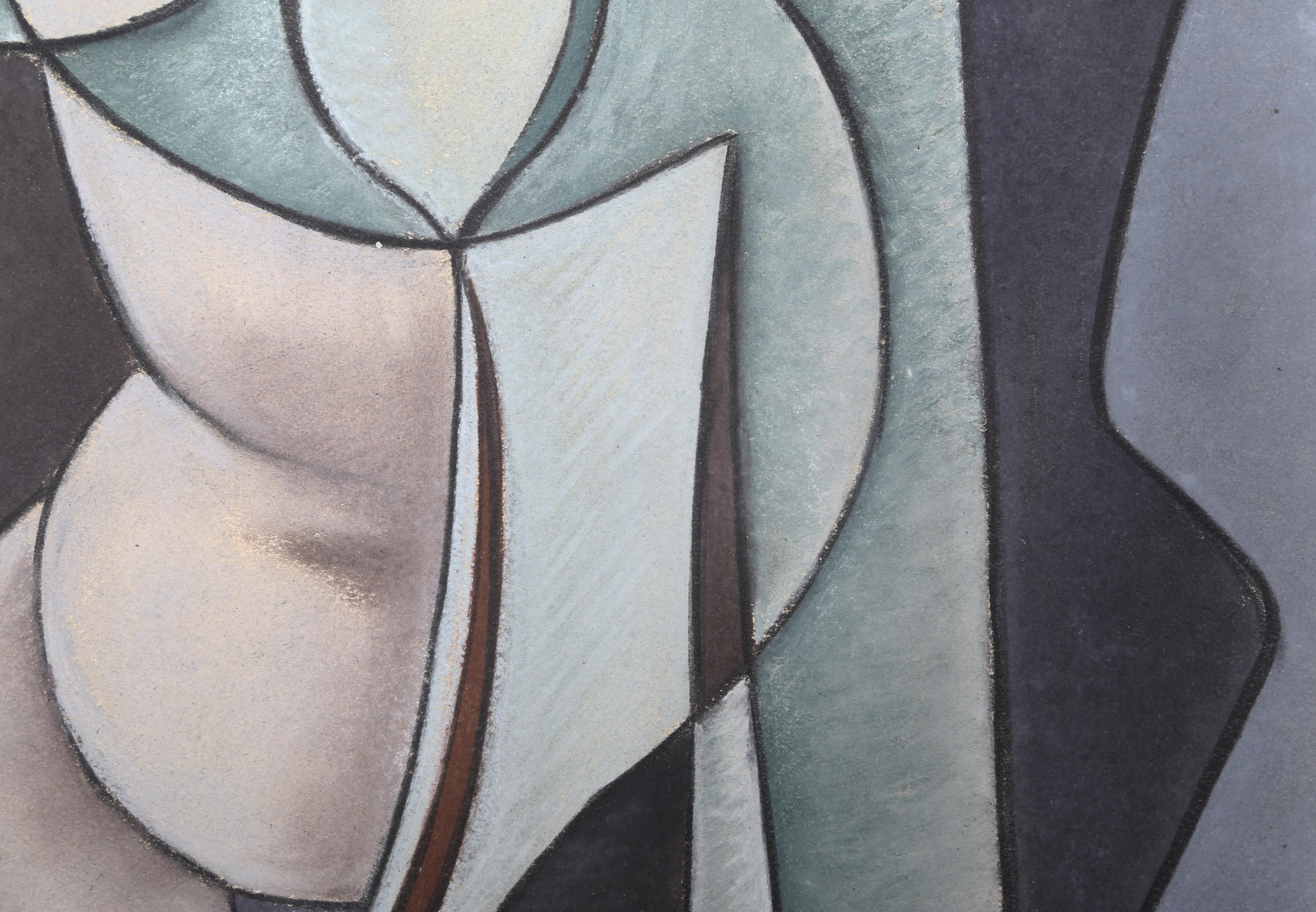 Allegoric Composition - Painting de Benjamin G. Benno