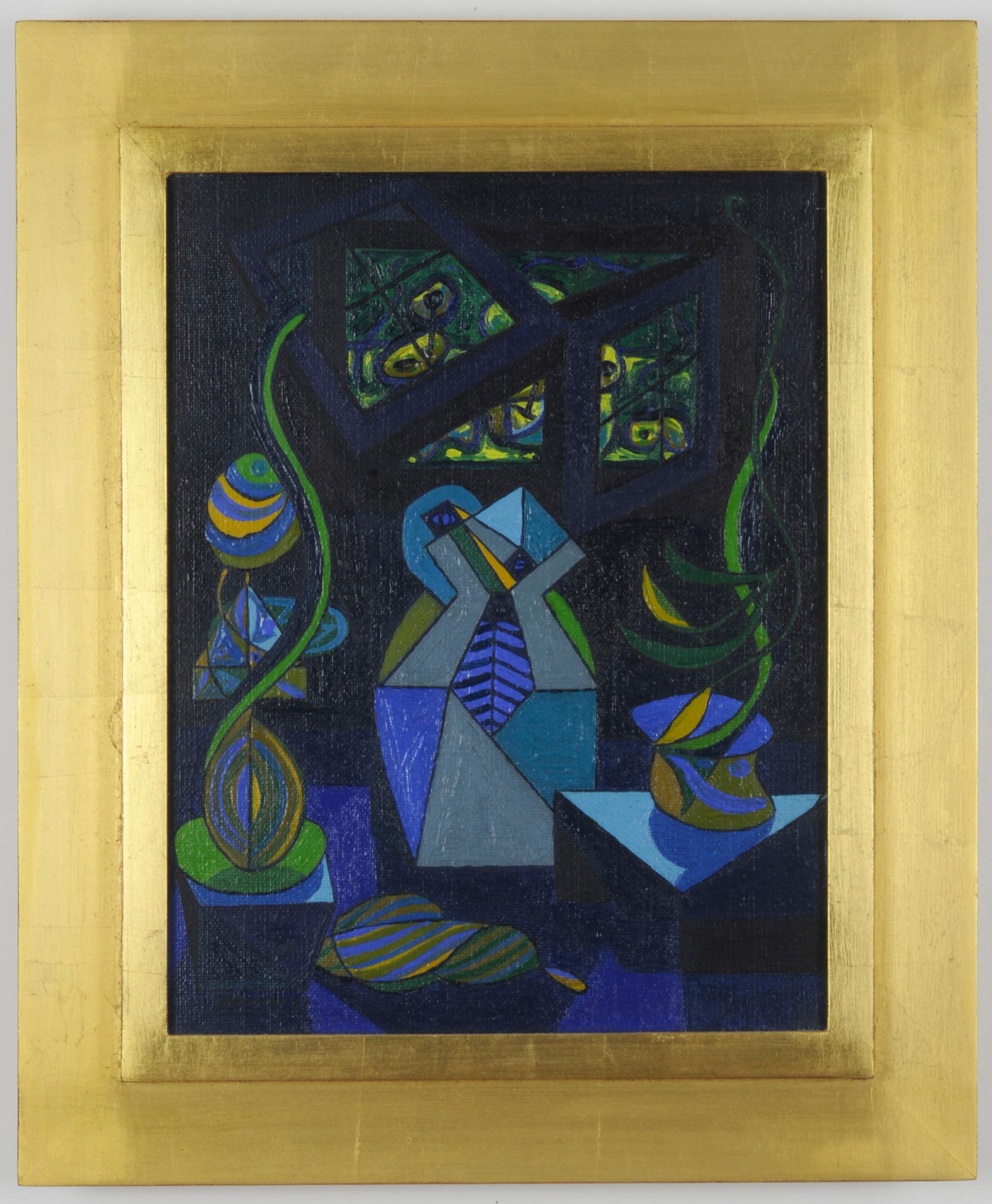 Interieur No. II - American Modern Painting by Benjamin G. Benno