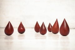 Sette - Legno di sangue intagliato, noce, paduak, ciliegio, zavorra di piombo, olio su base di oak