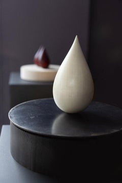 White Drop - Carved Basswood, Internal Lead Ballast