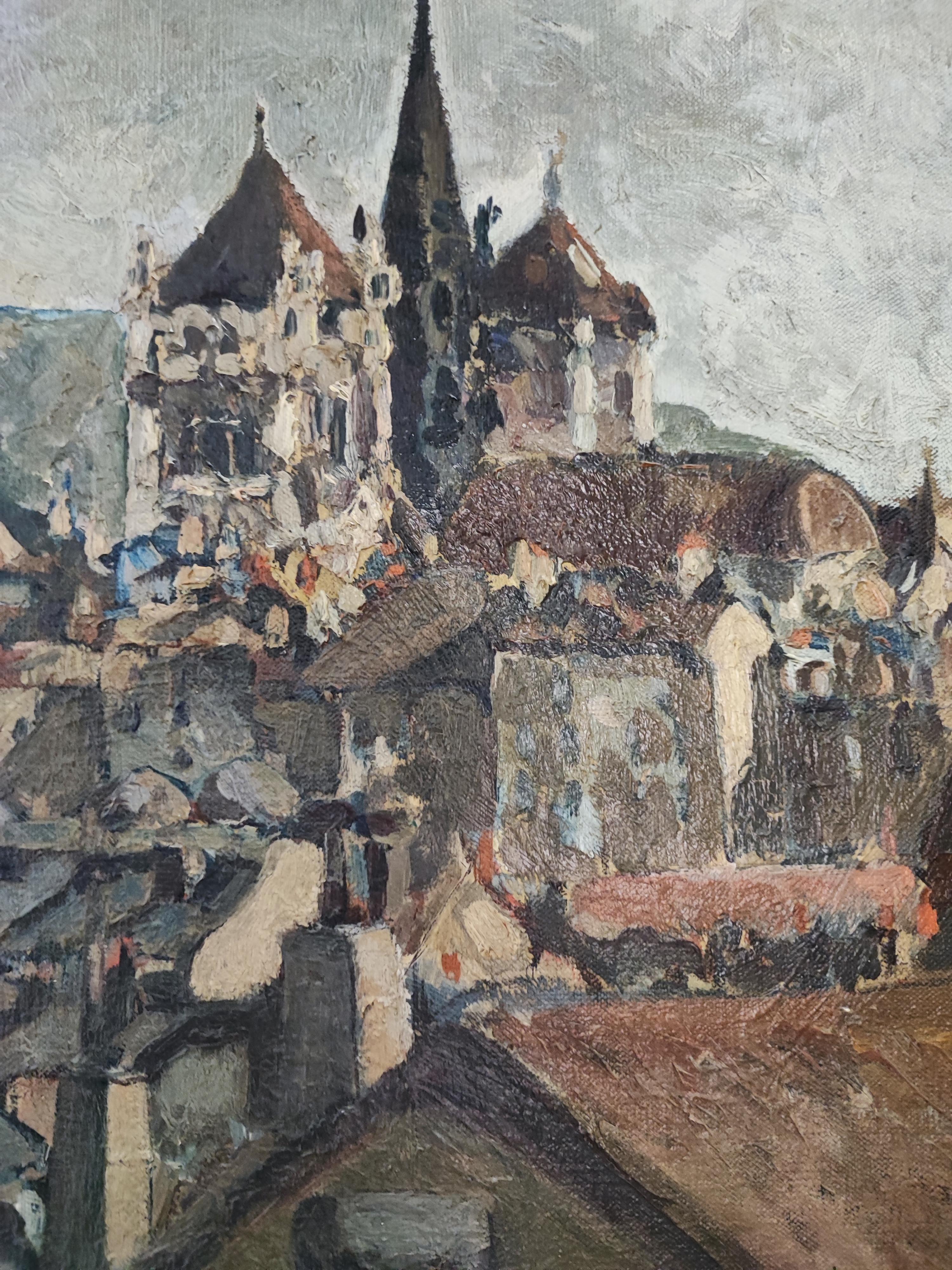 Kathedrale Saint Pierre, Oberteil der alten Stadt Genf im Angebot 5