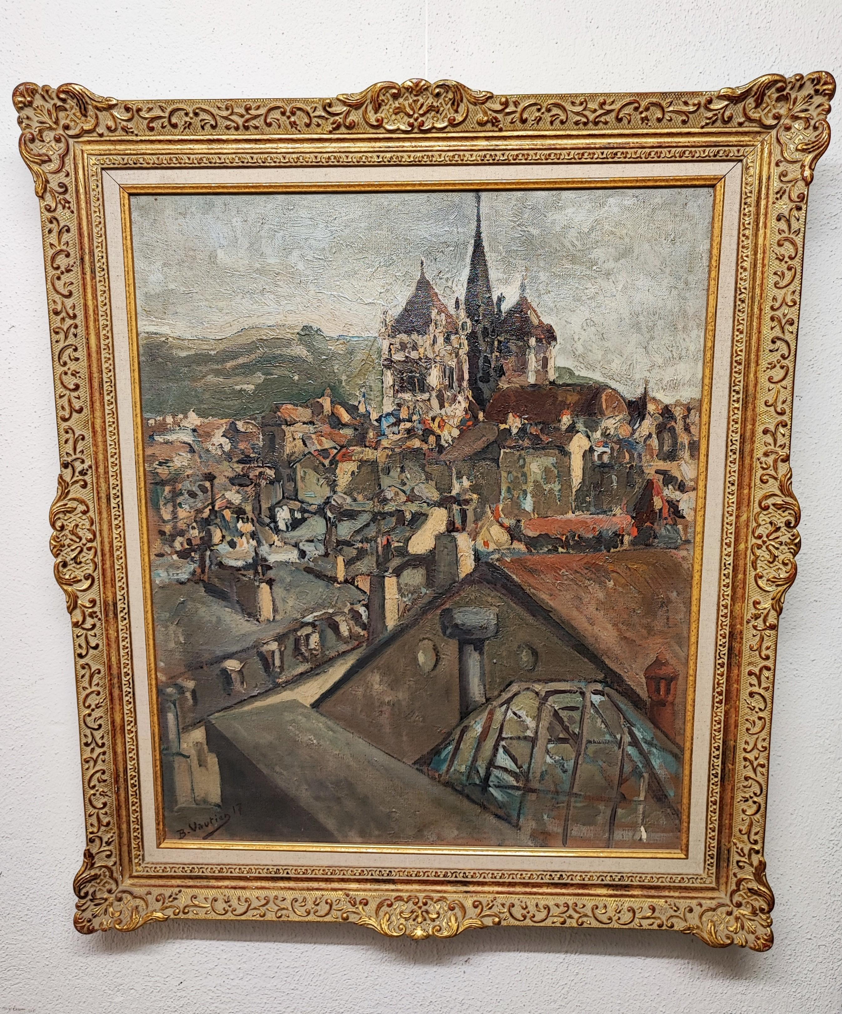 Kathedrale Saint Pierre, Oberteil der alten Stadt Genf im Angebot 2