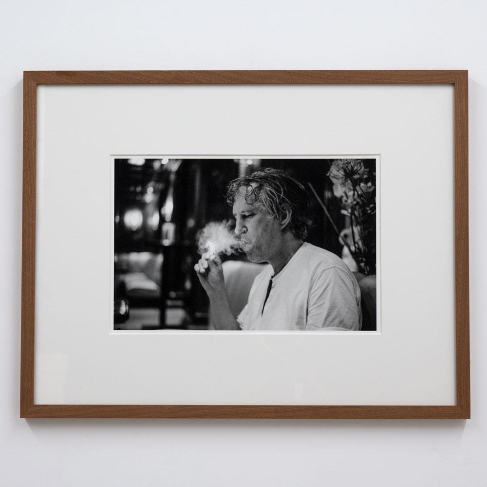 Portrait of Raymond Pettibon, Koln, 2012

This portrait has been done by the famous photographer by Benjamin Katz

This is a high quality pigment print on Baryth Paper done under supervision of the artist.
Only 30 copies has been done plus 10