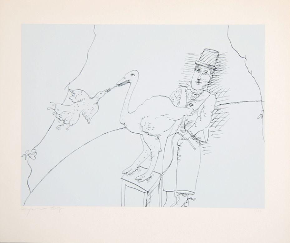 Untitled - Circus Performer

Benjamin Levy
Israeli/American (1940)

Date: Circa 1965
Lithograph, Signed and Numbered in Pencil
Edition of 50
Size: 13 in. x 16 in. (33.02 cm x 40.64 cm)