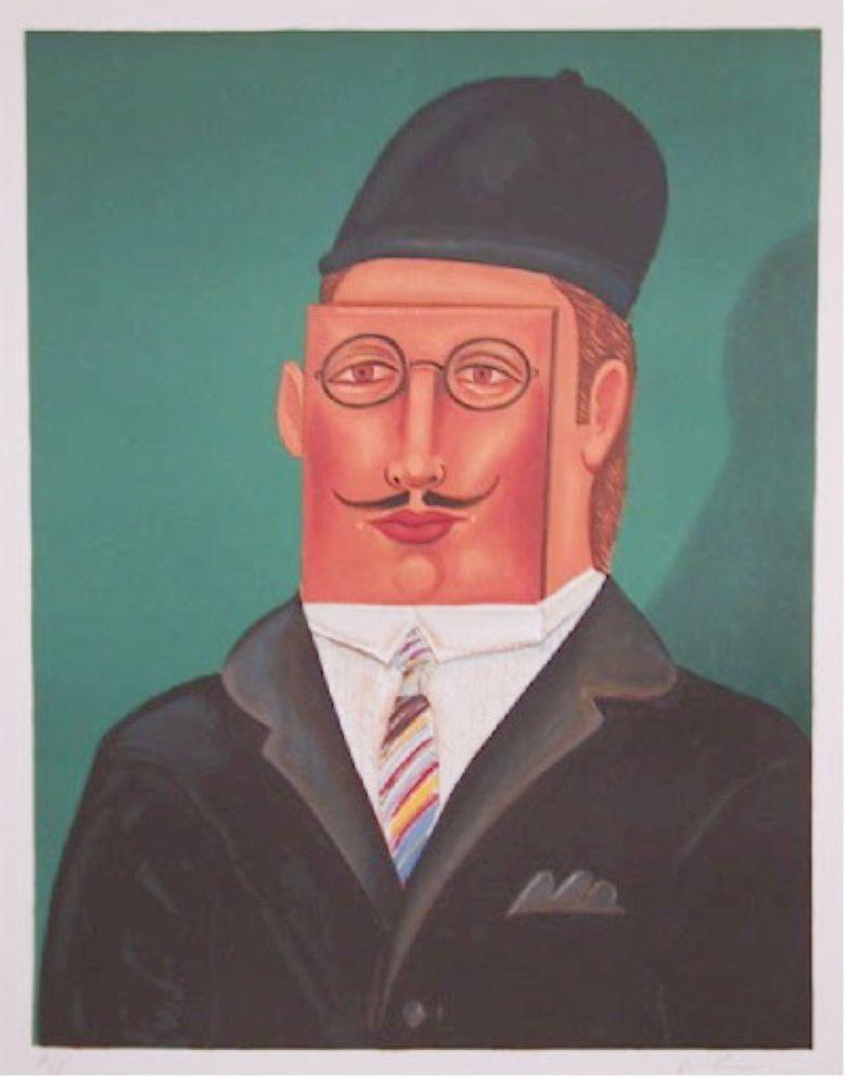 Mann mit quadratischem Gesicht

Benjamin Levy
Israelisch/Amerikanisch (1940)

Datum: ca. 1979
Lithographie, mit Bleistift signiert
Ausgabe von AP
Größe: 30 x 22 Zoll (76,2 x 55,88 cm)