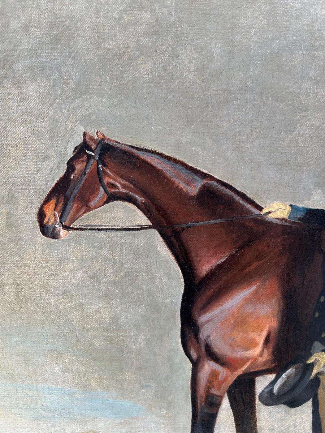 The Right Honourable Peniston Lamb, 1st Viscount Melbourne with Horse and Dog For Sale 1