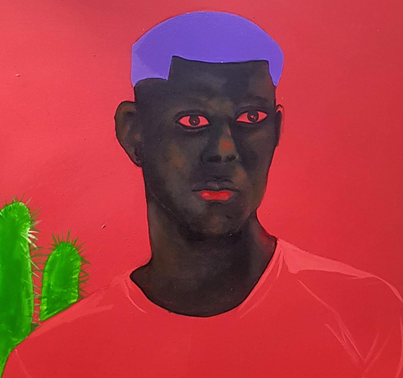 The Man That I Was – Painting von Benjamin Olatunji