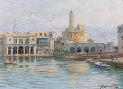 Algeria, the Admiralty of Algiers, orientalist landscape