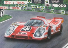 Porsche 917K Salzburg, Painting, Acrylic on Canvas