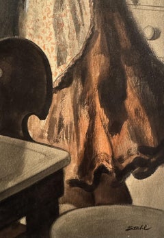 „Sie kämpfte darum, sich selbst zu befreien“, Illustration der Zeitschriftsgeschichte für die Post