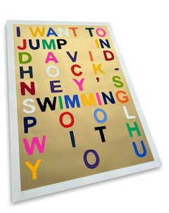 Pool de David Hockney, par Benjamin Thomas Taylor