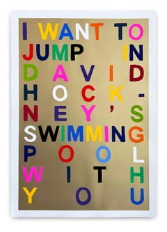 Pool de David Hockney, par Benjamin Thomas Taylor