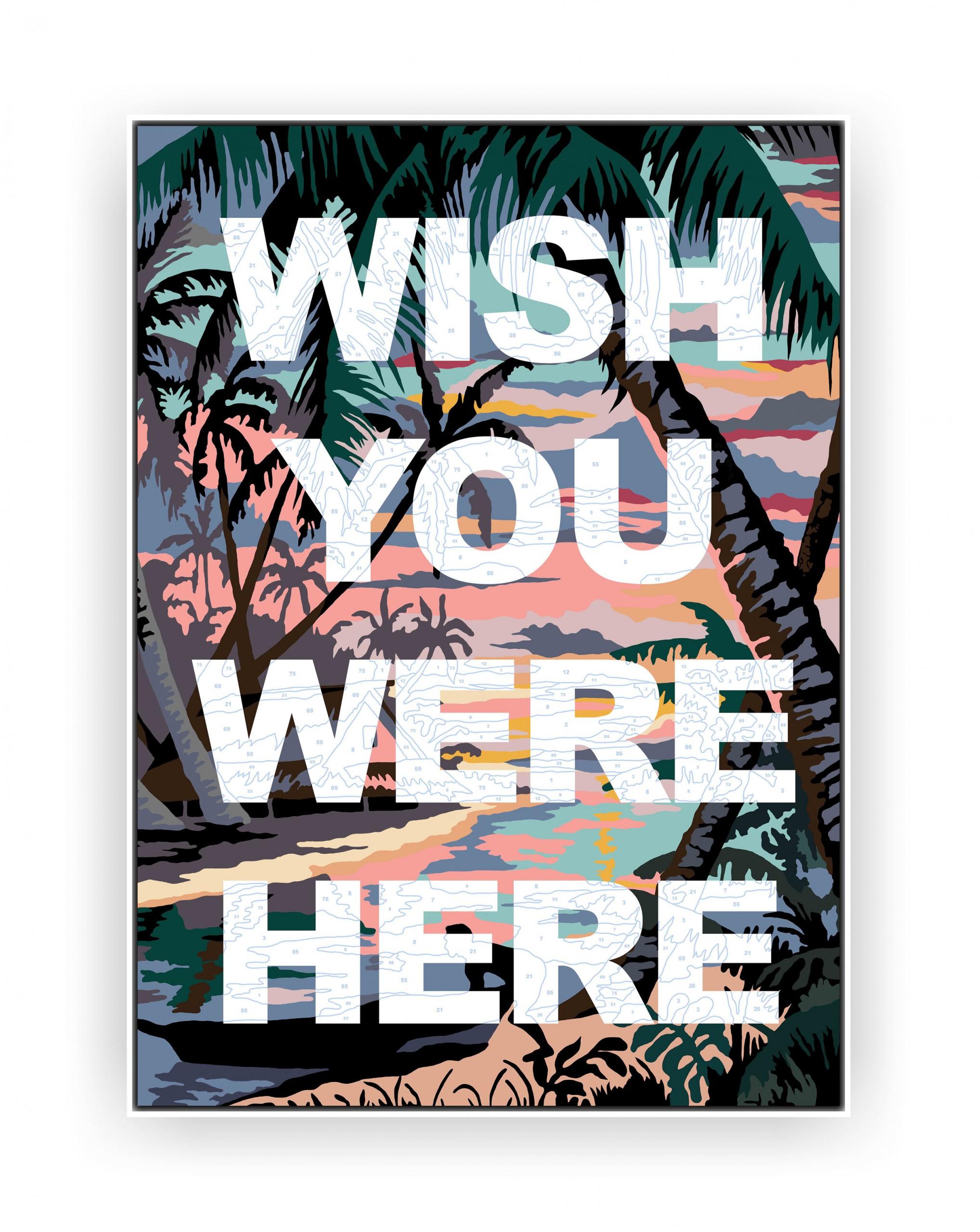 Benjamin Thomas Taylor Print - Wish You Were Here 