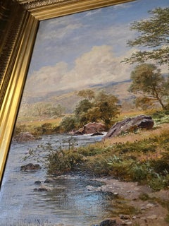 Benjamin Williams Leader 1884 Öl auf Leinwand