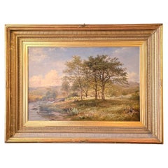 Benjamin Williams Leader 1884 Öl auf Leinwand