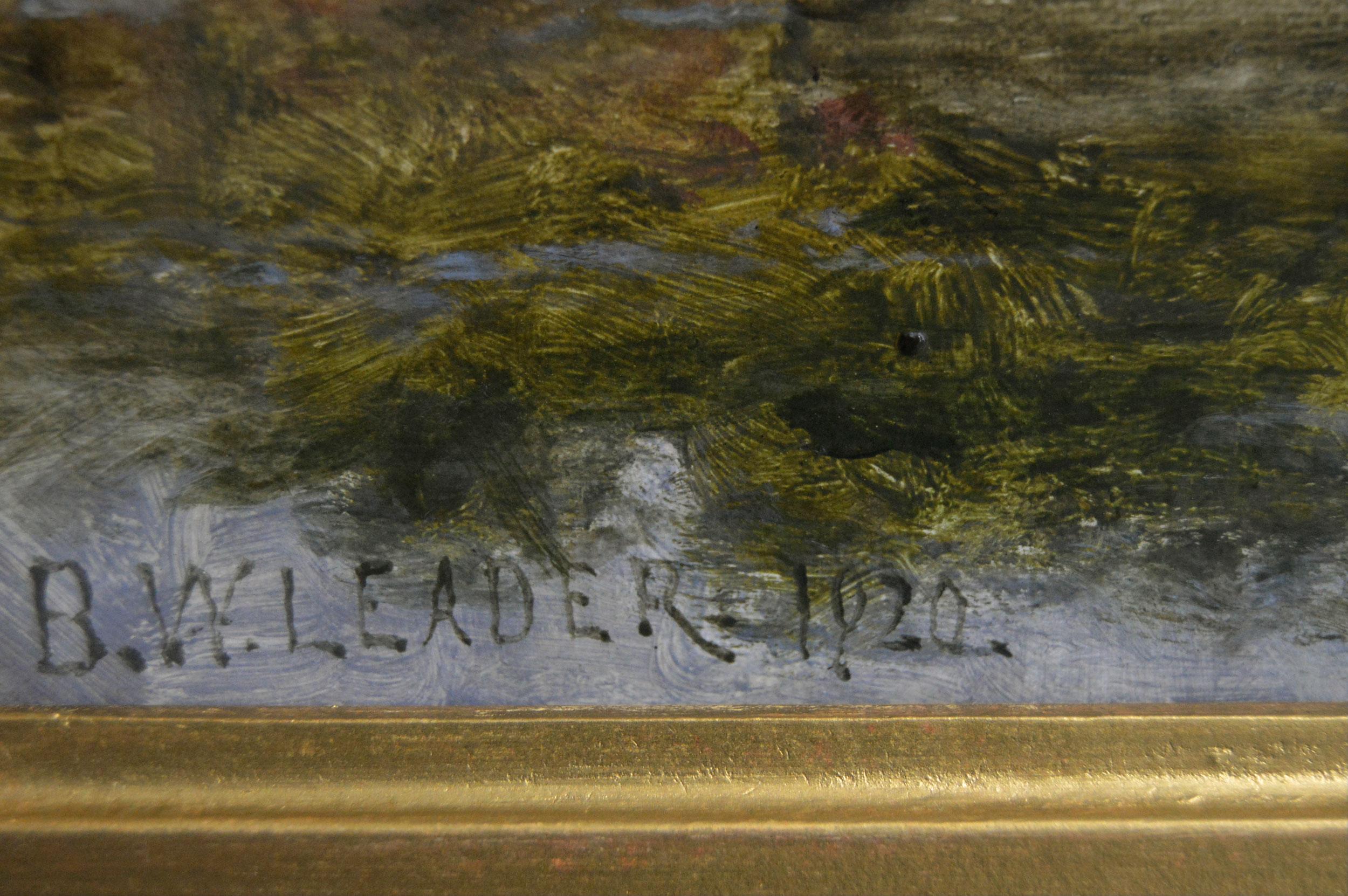 Ölgemälde einer Landschaft am Fluss Severn unterhalb von Worcester im Angebot 2