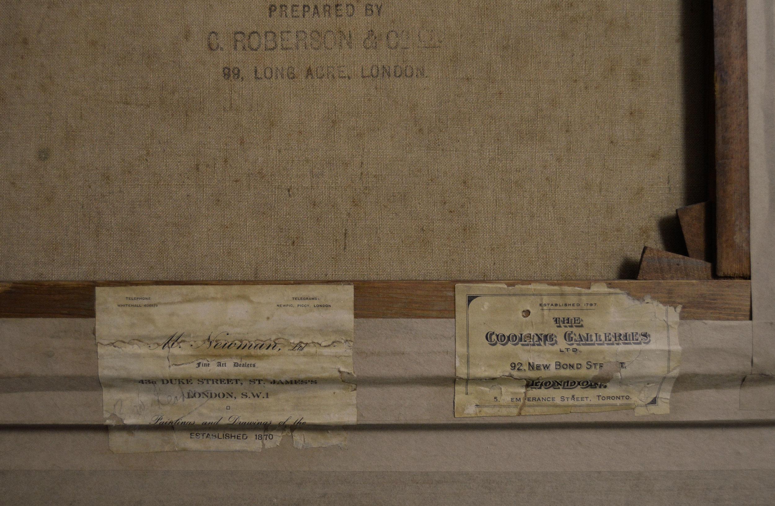 Ölgemälde einer Landschaft am Fluss Severn unterhalb von Worcester im Angebot 4