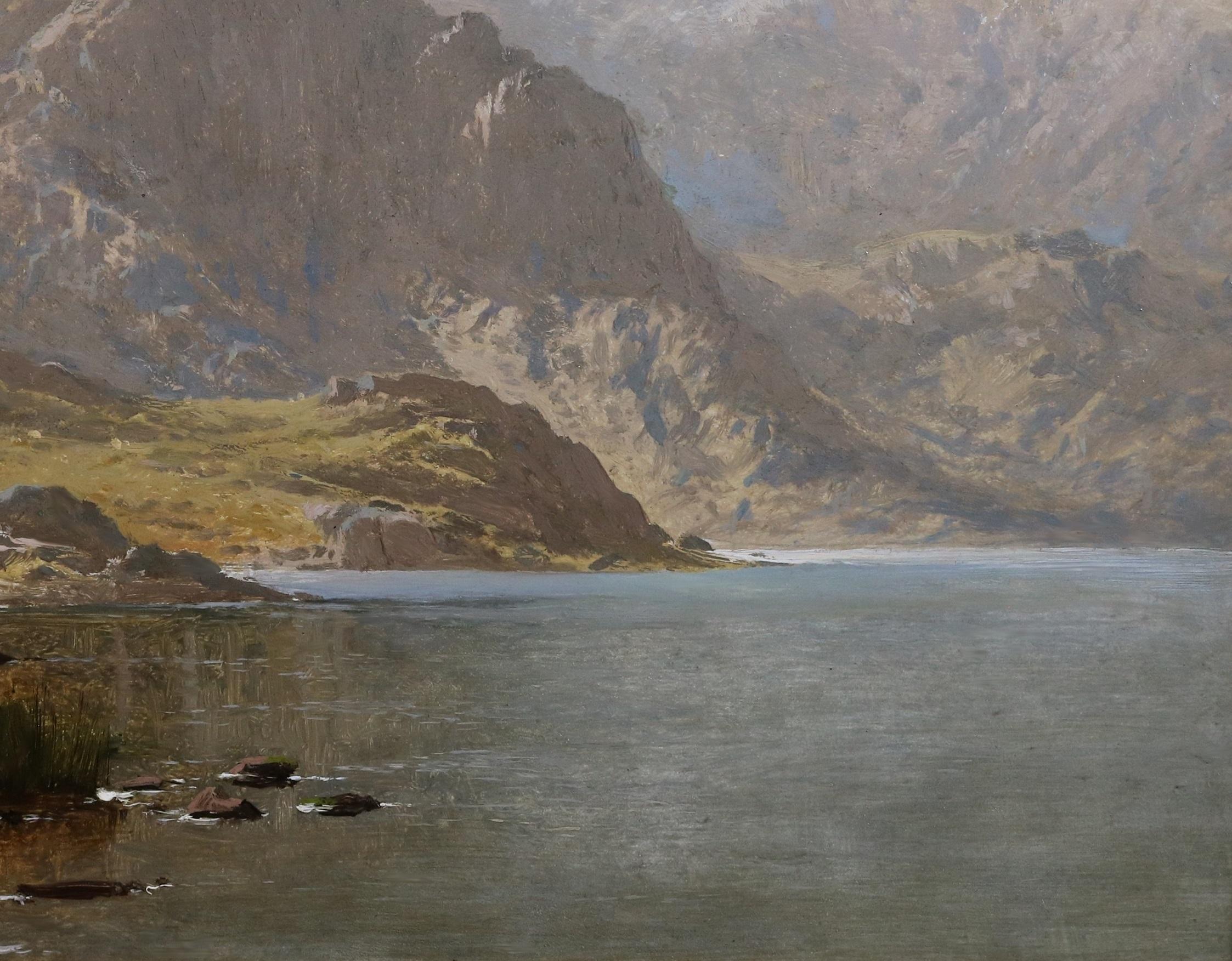 The Source of the Moon - 19th Century Scottish Highlands Landscape Oil Painting 3
