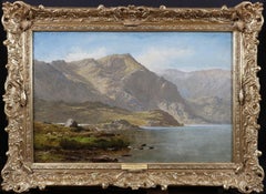 The Source of the Moon - 19th Century Scottish Highlands Landscape Oil Painting