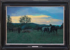 Riders Camp at Dusk