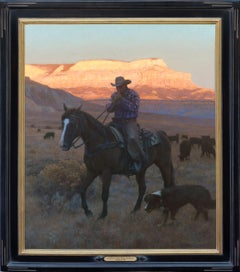 Puesta de sol en el rancho