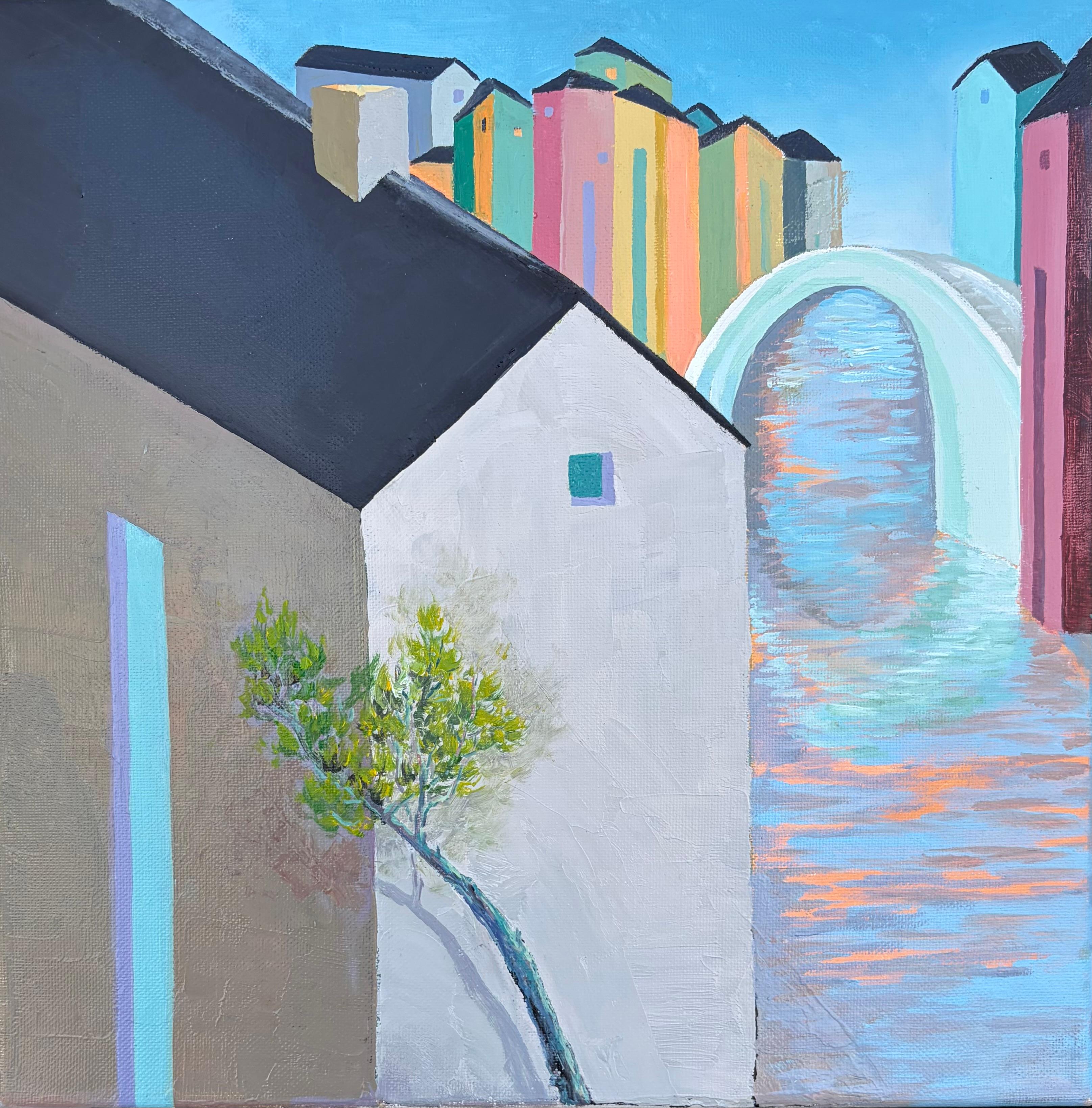 Optimist, Oil Painting