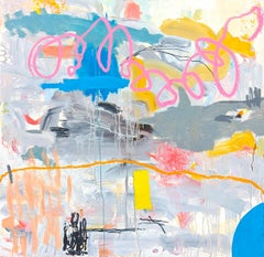 "Party Down Productions" Pintura Expresionista Abstracta Contemporánea Colorista