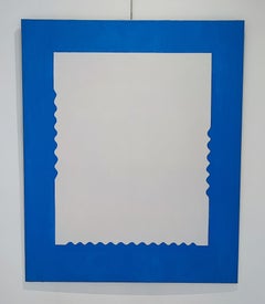 Lace n°1 Abstract Oil Painting on Canvas, 2000-2009, Unframed