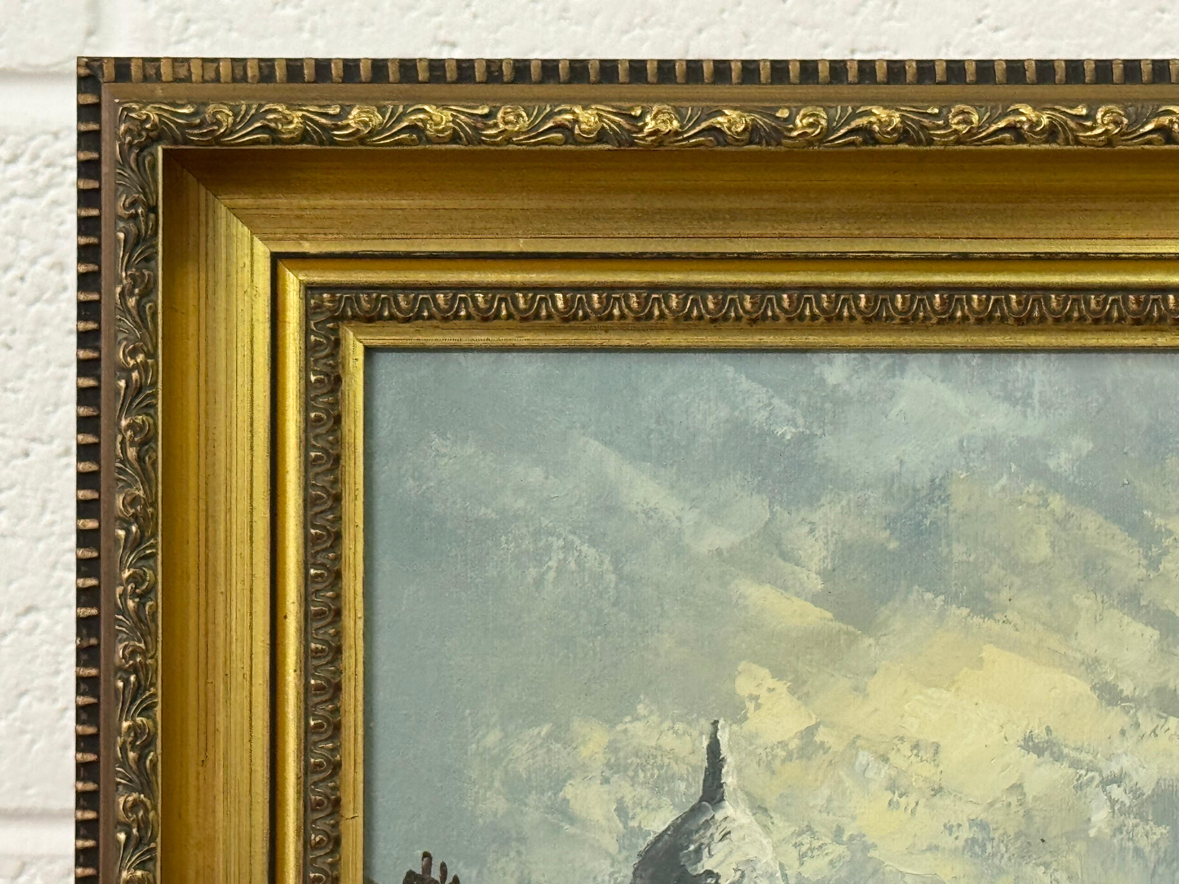 Pariser Straßenszene mit Figuren eines britischen Künstlers im Angebot 1