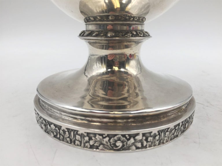 Bennett & Caldwell Coin Silver Pitcher, Circa 1850 In Good Condition For Sale In New York, NY