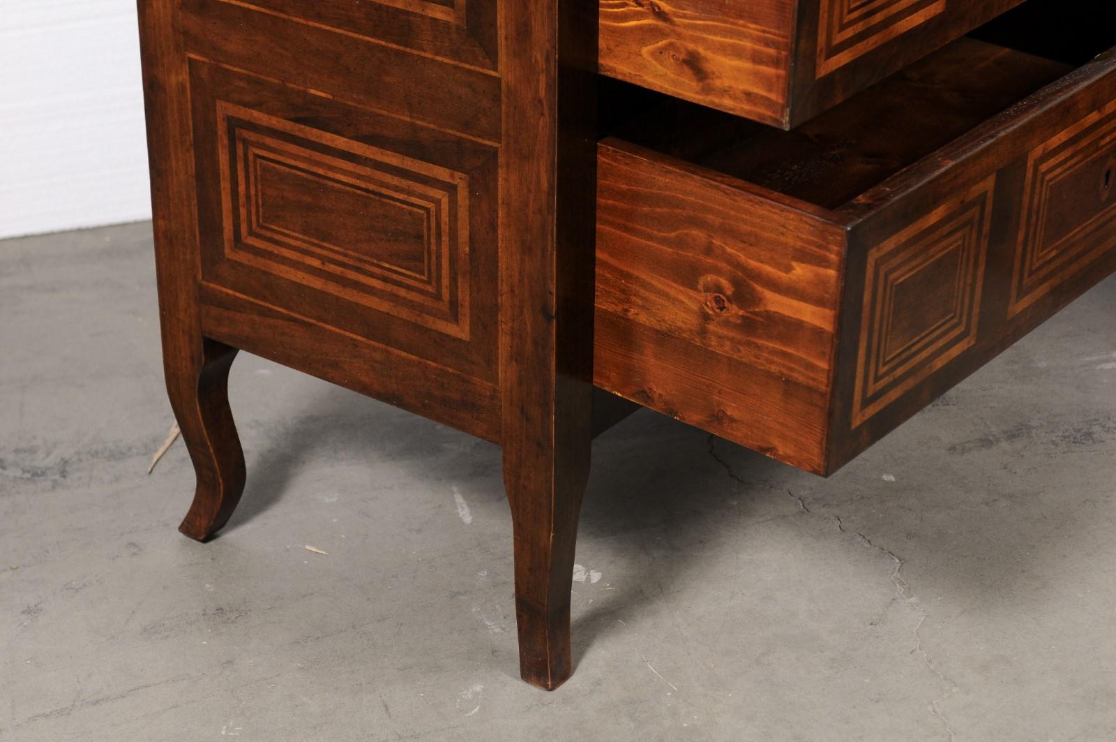 Bennett Italian Handmade Chests with Inlay In New Condition In Atlanta, GA