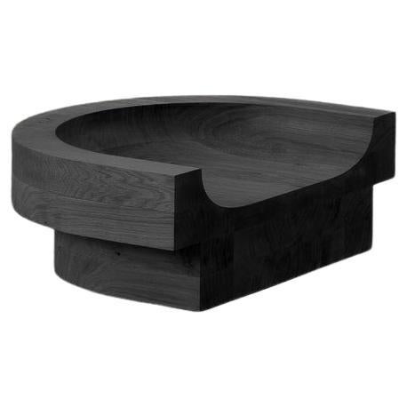 Benni Allan 'Low Seat' in blackened oak by EBBA, UK, 2023 For Sale