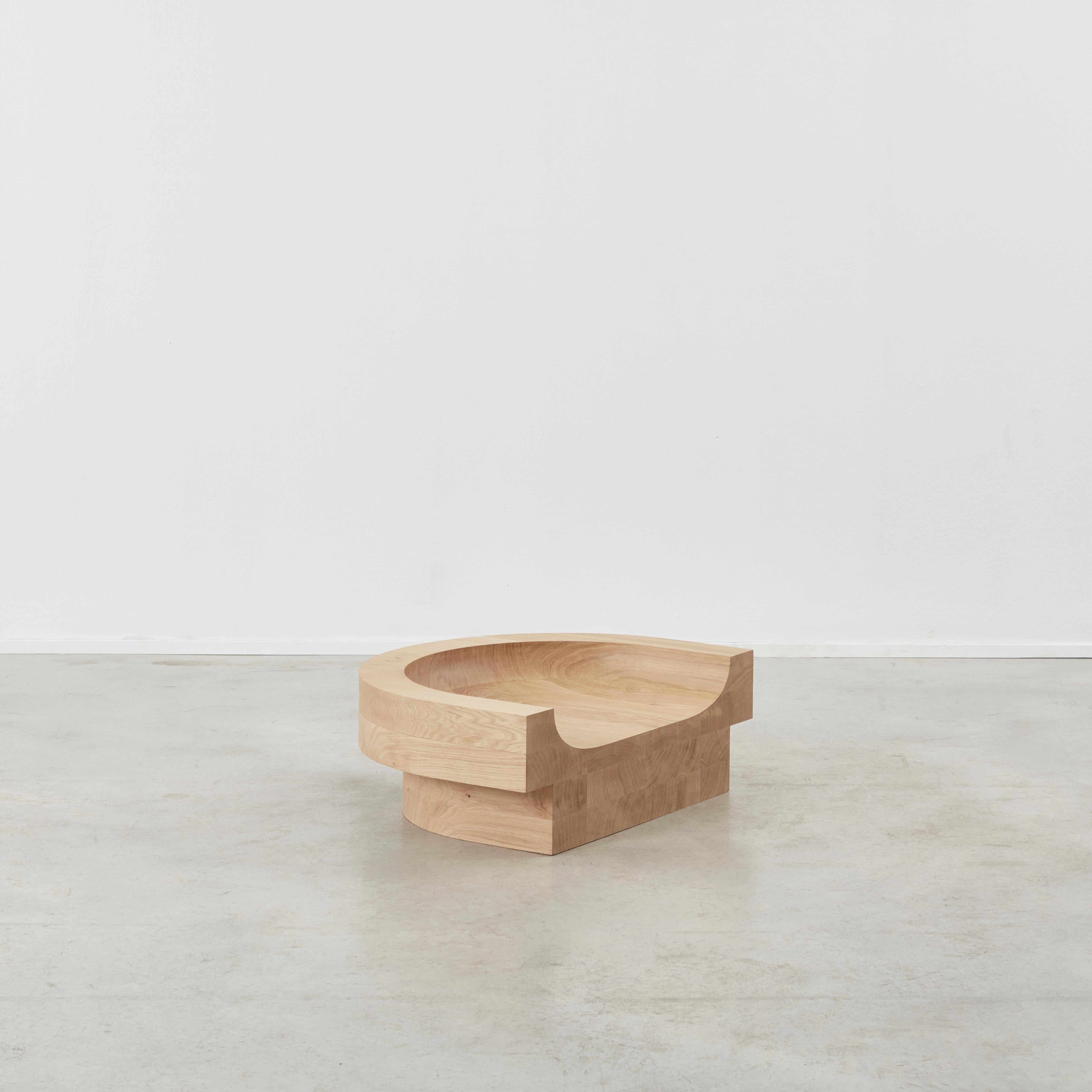 Edition of 8 + 1AP

‘Low Seat’ is a new work by architect, designer and maker Benni Allan exploring different ways of sitting. Part of his first full collection of furniture, Low Collection, exclusive to Béton Brut. And was inspired by recent