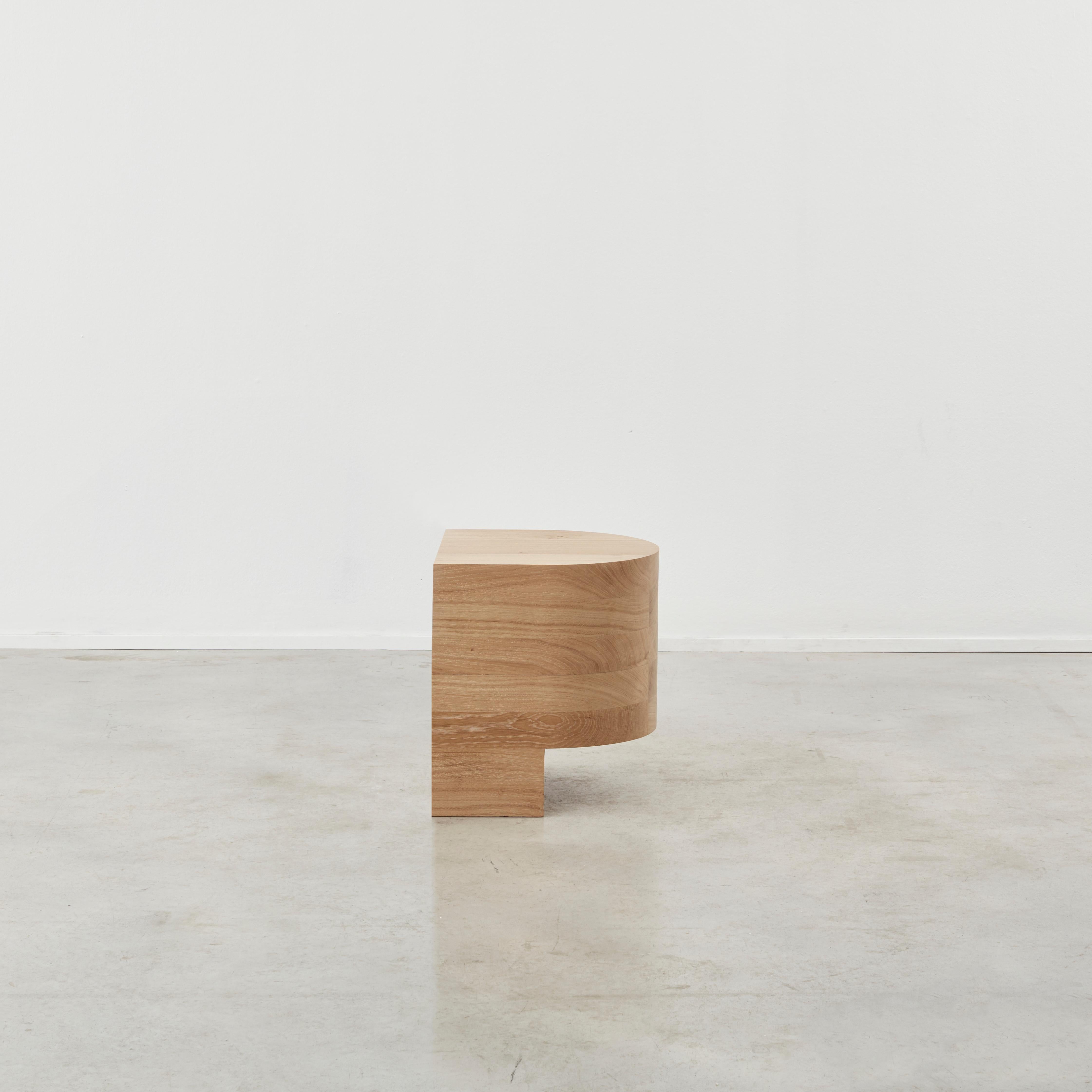 Edition of 8 + 1AP

‘Low Stool’ is a new work by architect, designer and maker Benni Allan exploring different ways of sitting. Part of his first full collection of furniture, Low Collection, exclusive to Béton Brut. And was inspired by recent