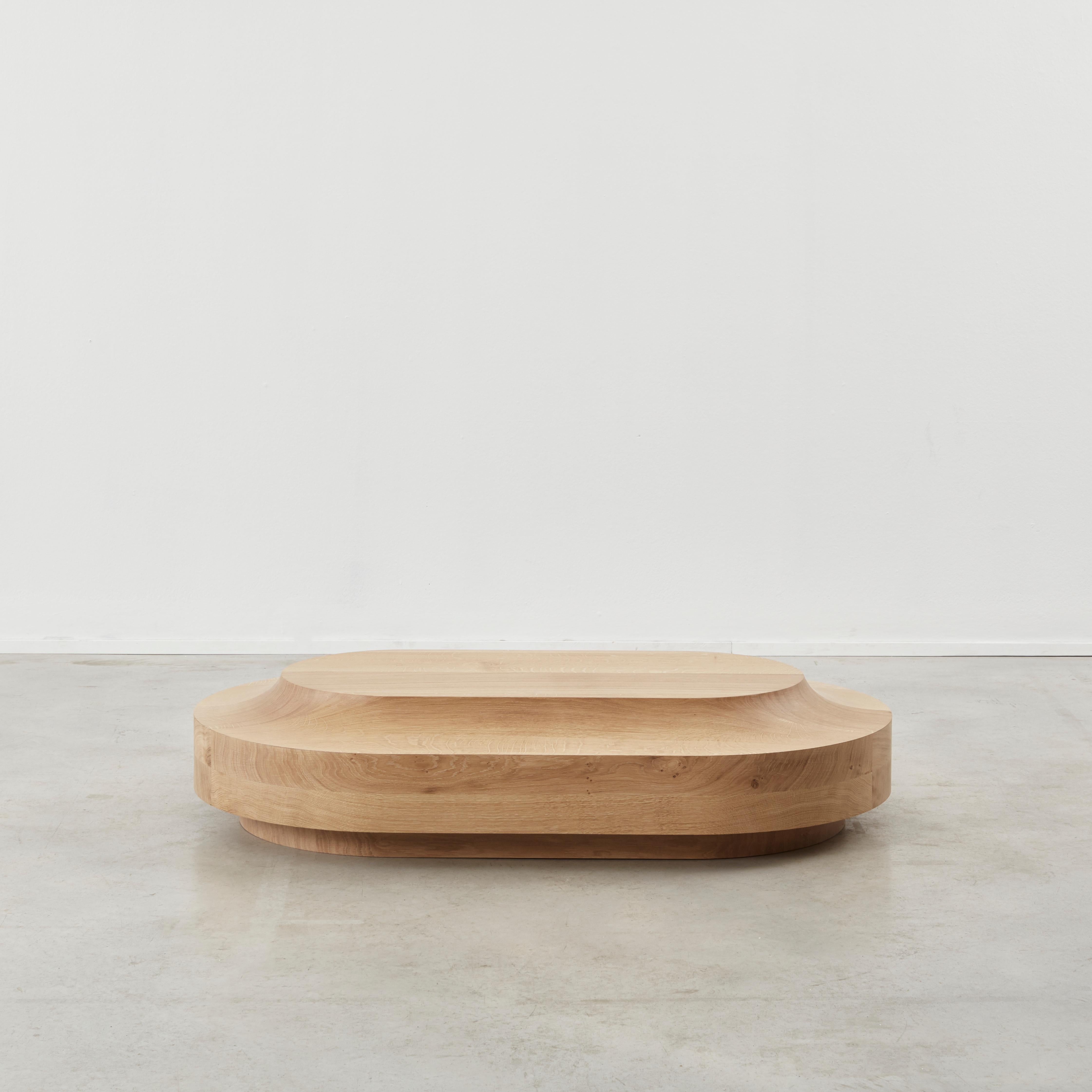 Benni Allan 'Low Table One' in oak by EBBA, UK, 2022 In New Condition For Sale In London, GB