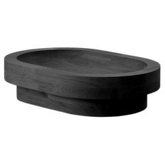 Benni Allan 'Low Table Two' in blackened oak by EBBA, UK, 2023