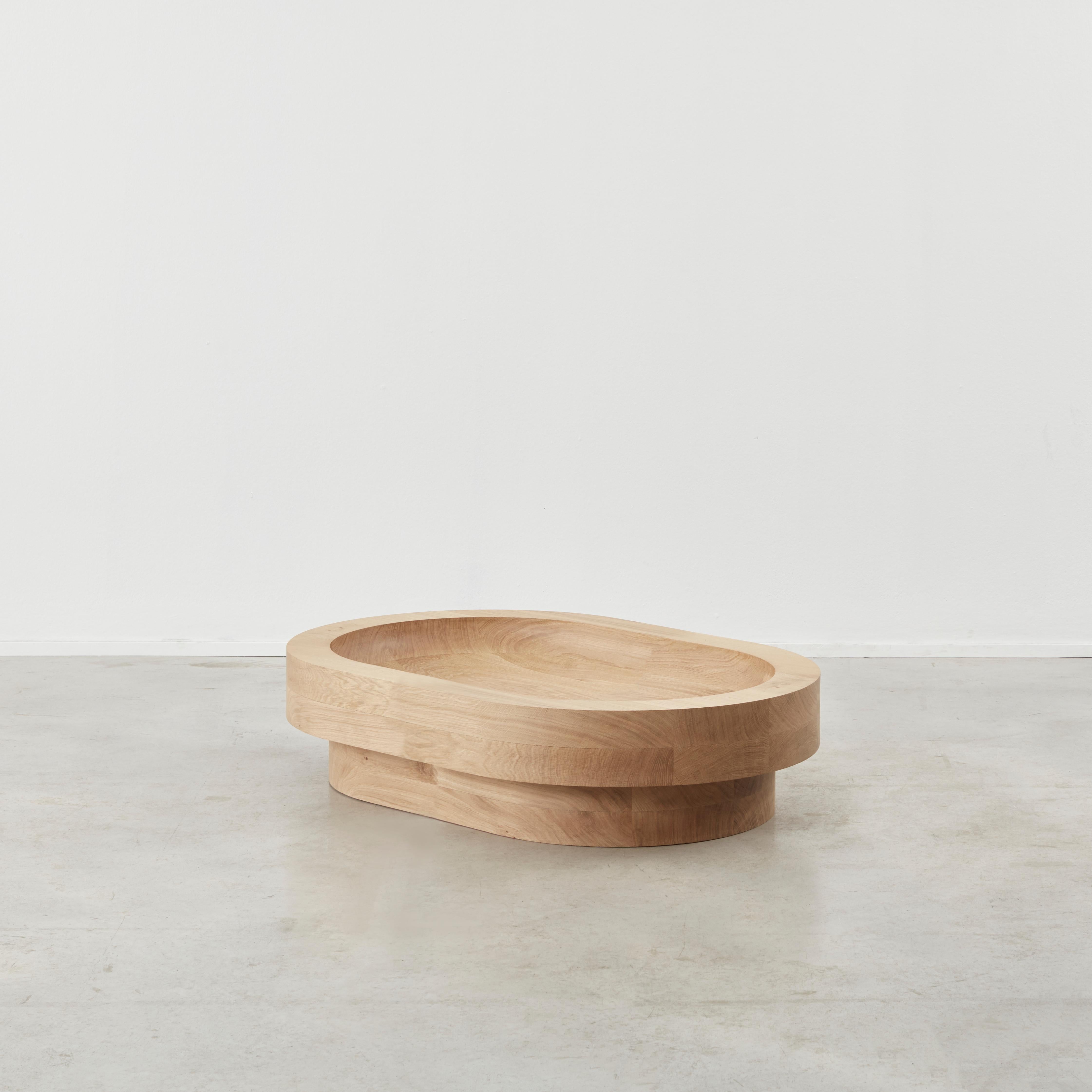 Edition of 8 + 1AP

‘Low Table Two’ is a new work by architect, designer and maker Benni Allan exploring different ways of sitting. Part of his first full collection of furniture, Low Collection, exclusive to Béton Brut. And was inspired by recent
