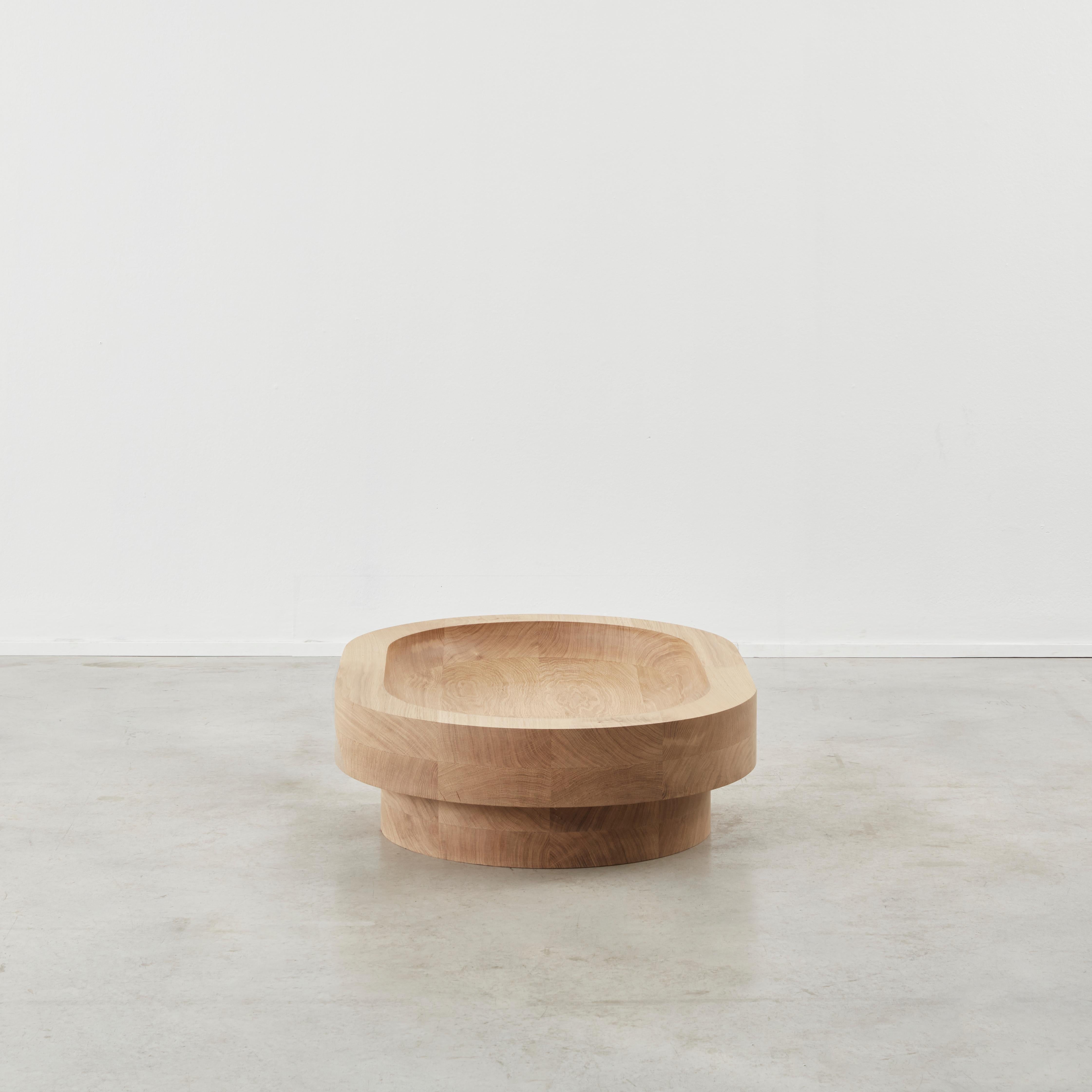 Benni Allan 'Low Table Two' in oak by EBBA, UK, 2022 In New Condition For Sale In London, GB