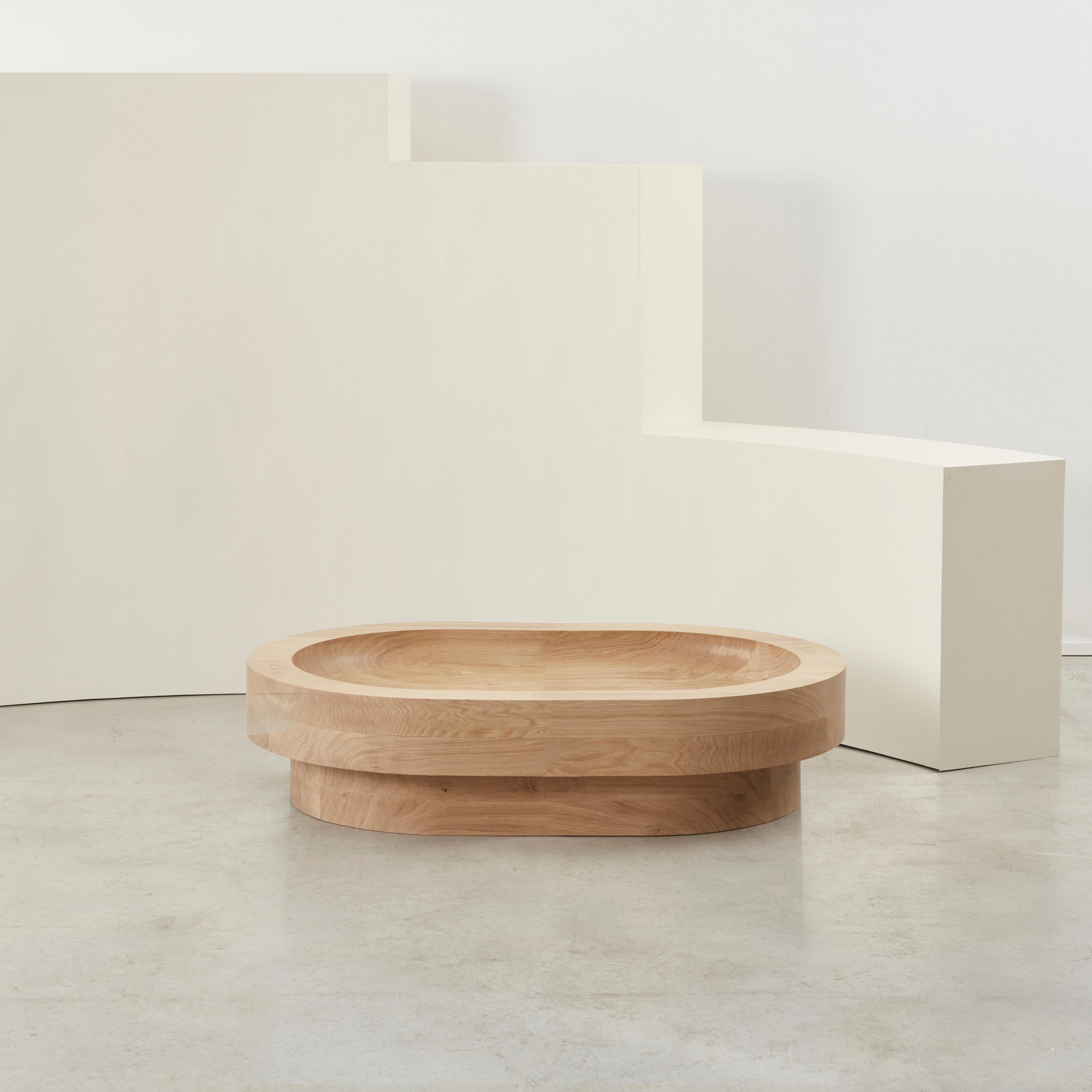 Benni Allan 'Low Table Two' in oak by EBBA, UK, 2022 For Sale 1