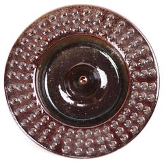 Bennington Pottery Aschenbecher mit Grübchen von David Gil