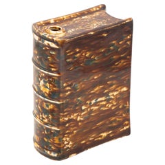 Bennington Pottery Flint Book Flask