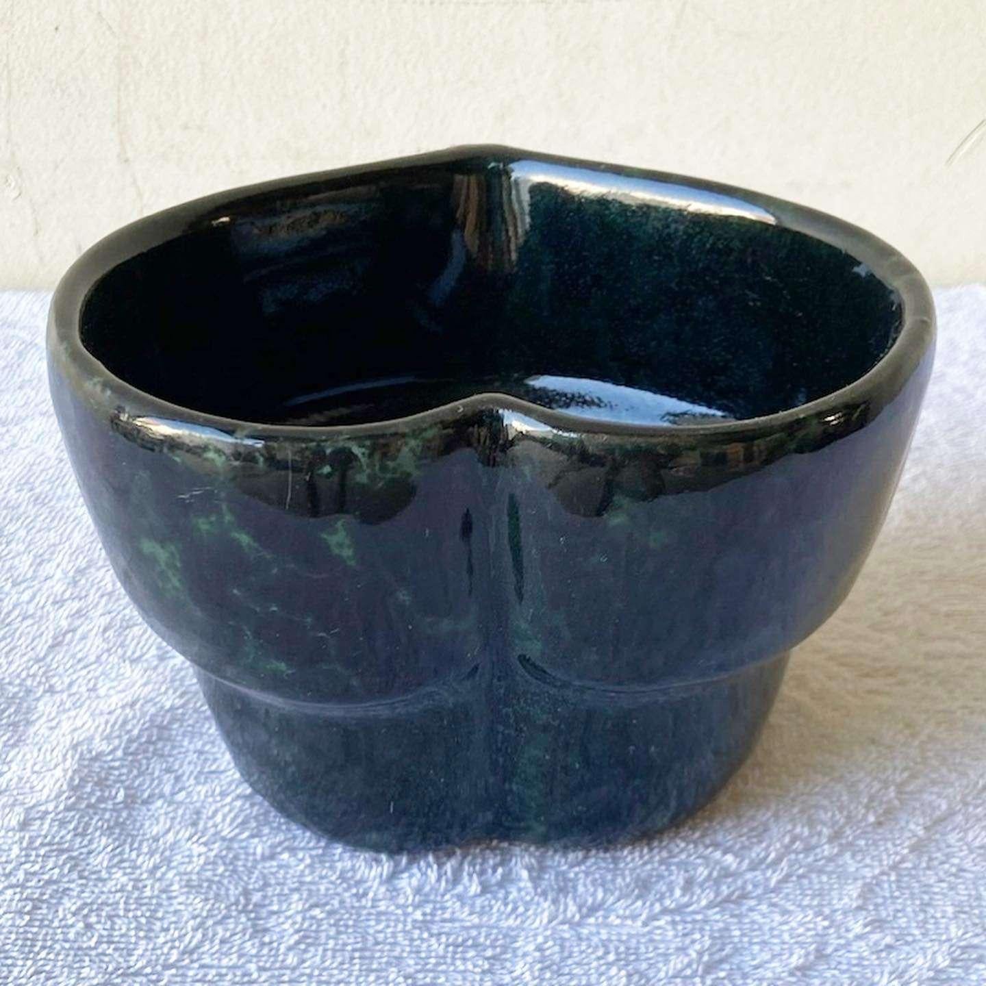 Rustic Bennington Vermont Pottery Serving Bowl For Sale