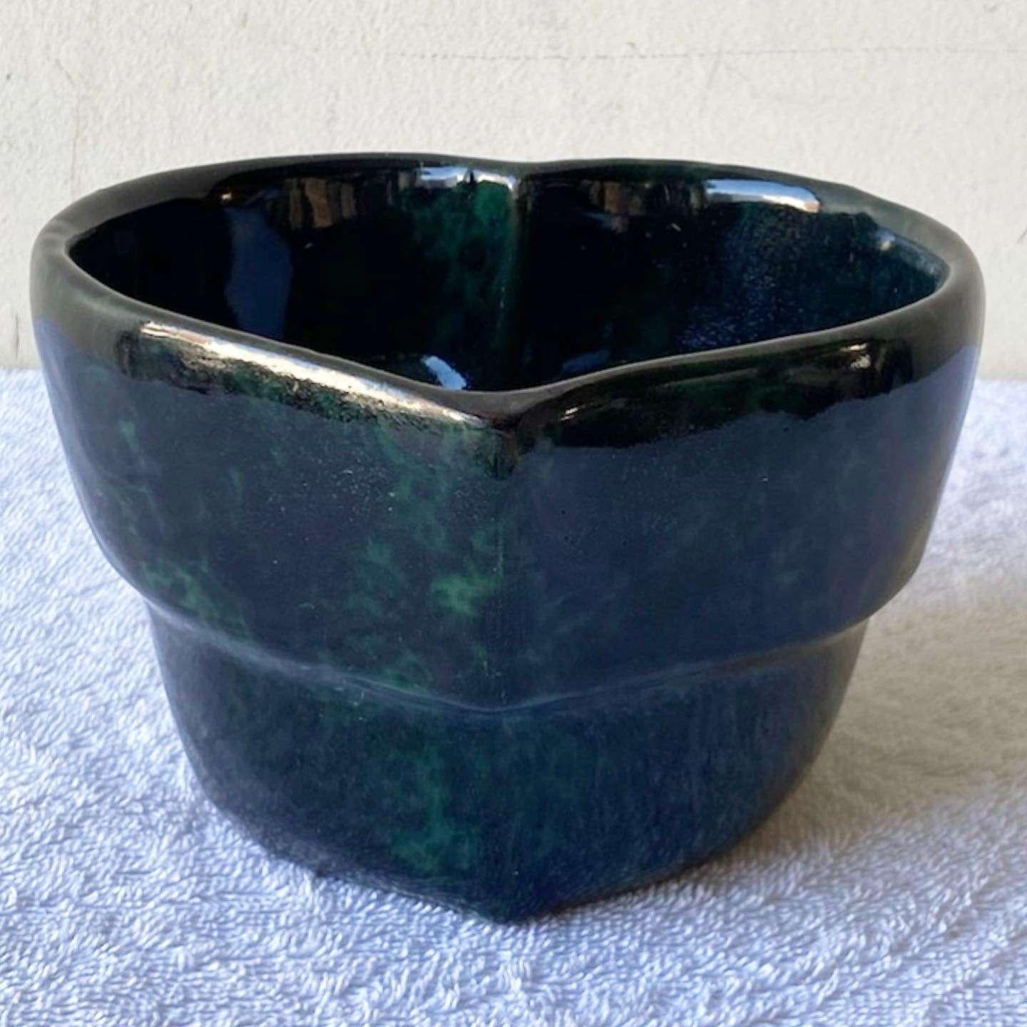 American Bennington Vermont Pottery Serving Bowl For Sale
