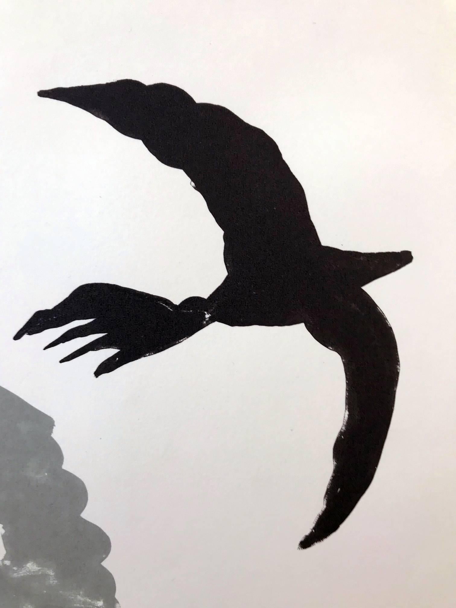 Black Bird - Print by Benny Andrews