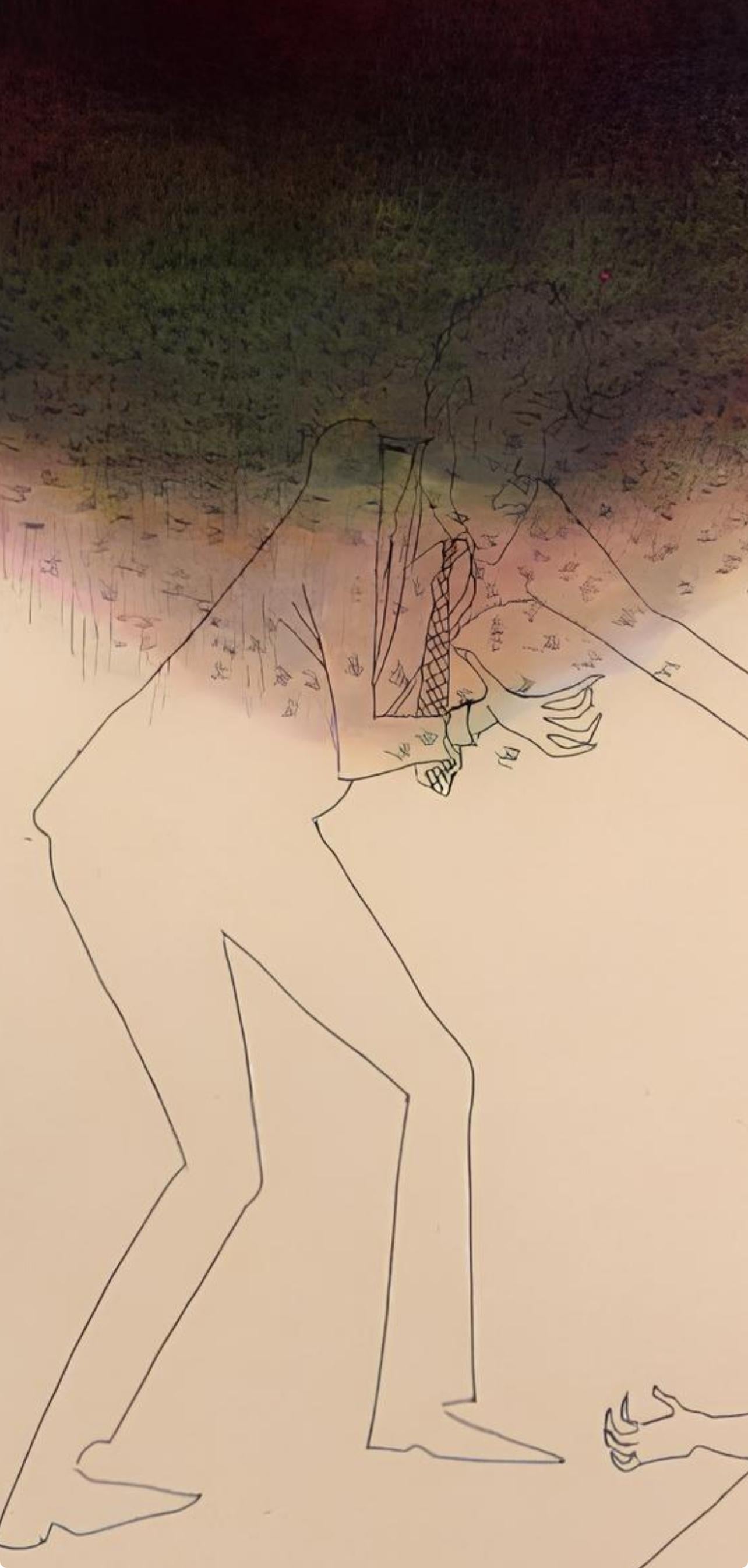 Etching on vélin de Rives BFK paper. Paper Size: 22 x 17 inches. Inscription: Unsigned and unnumbered, as issued. Notes: From the folio, Everything That Rises Must Converge, 2005. Published by The Limited Editions Club, New York; printed by Wingate