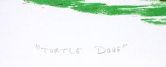 Turtle Dove, Expressionist Lithograph by Benny Andrews