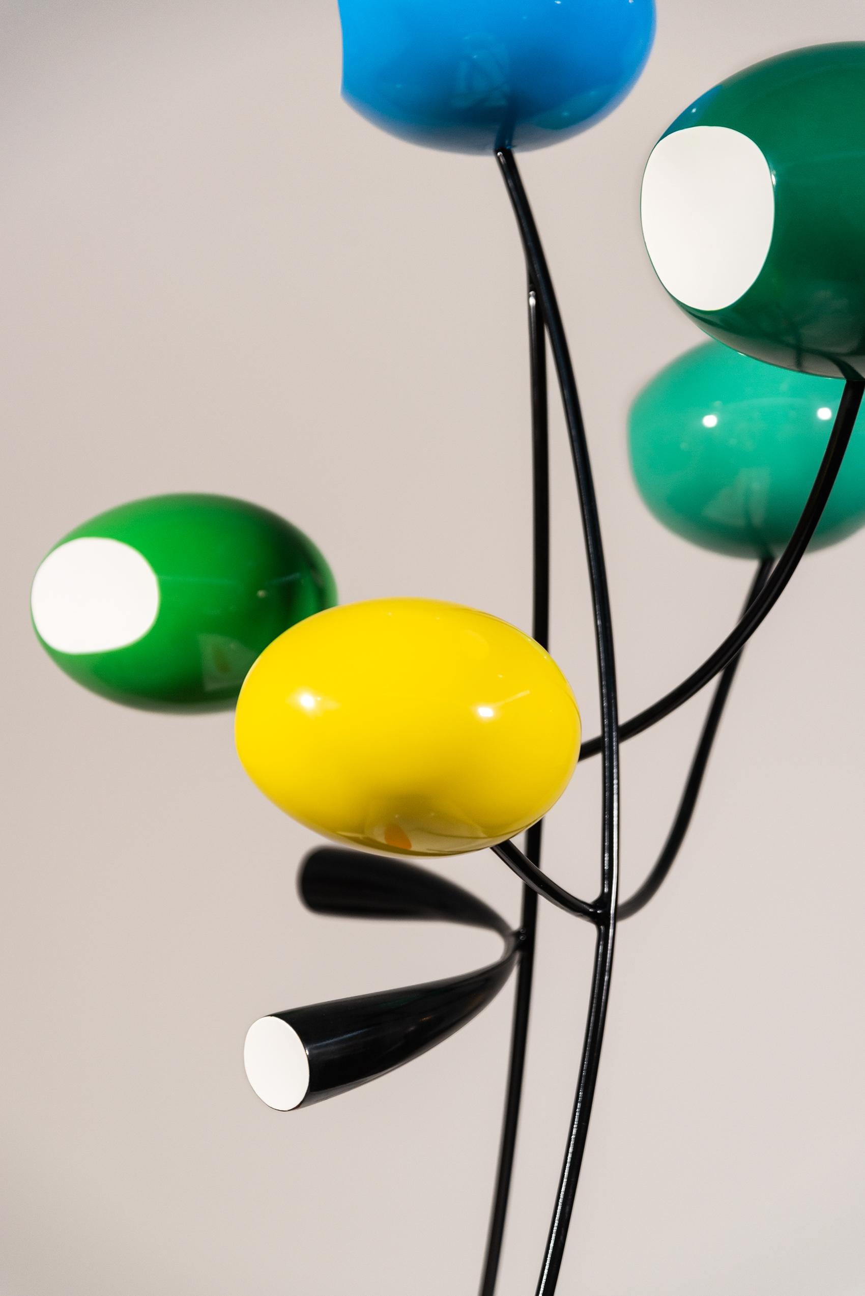 Vanessa (Flowers series) - modern, abstract, contemporary, fiberglass sculpture For Sale 1