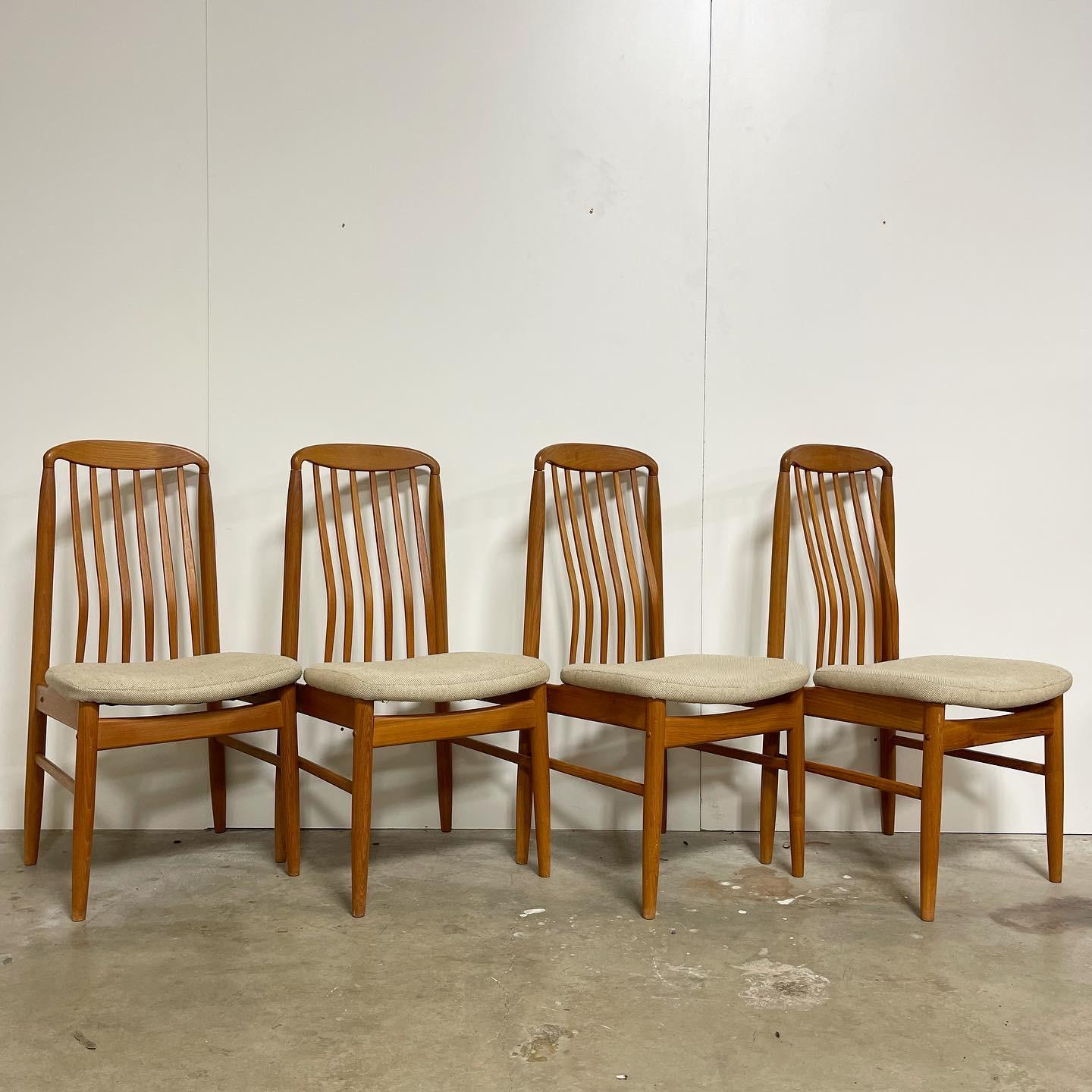 Benny Lindén Teak Dining Set In Good Condition In Spokane Valley, WA